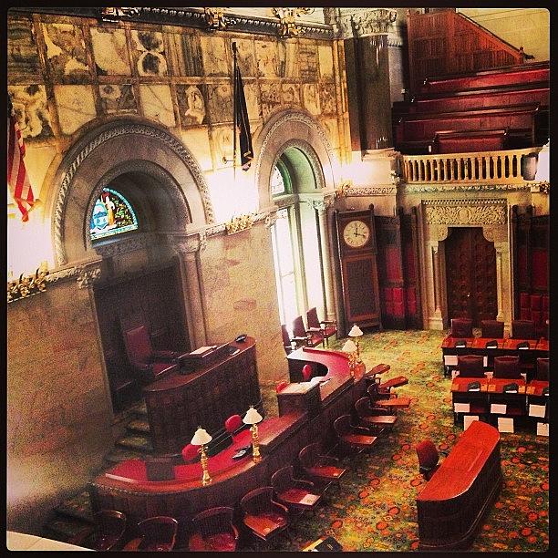 New York State Capitol - Senates Photograph by Luis Alberto