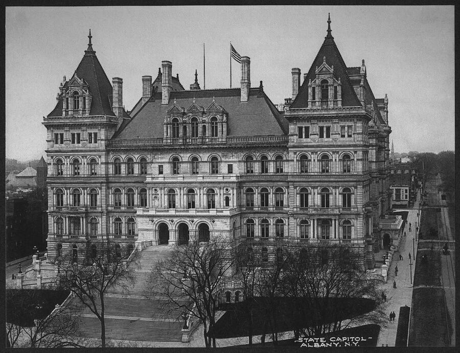 New York Photograph - New York State Capitol by Paul W Faust - Impressions of Light New York Photograph - New York State Capitol by Paul W Faust - Impressions of Light