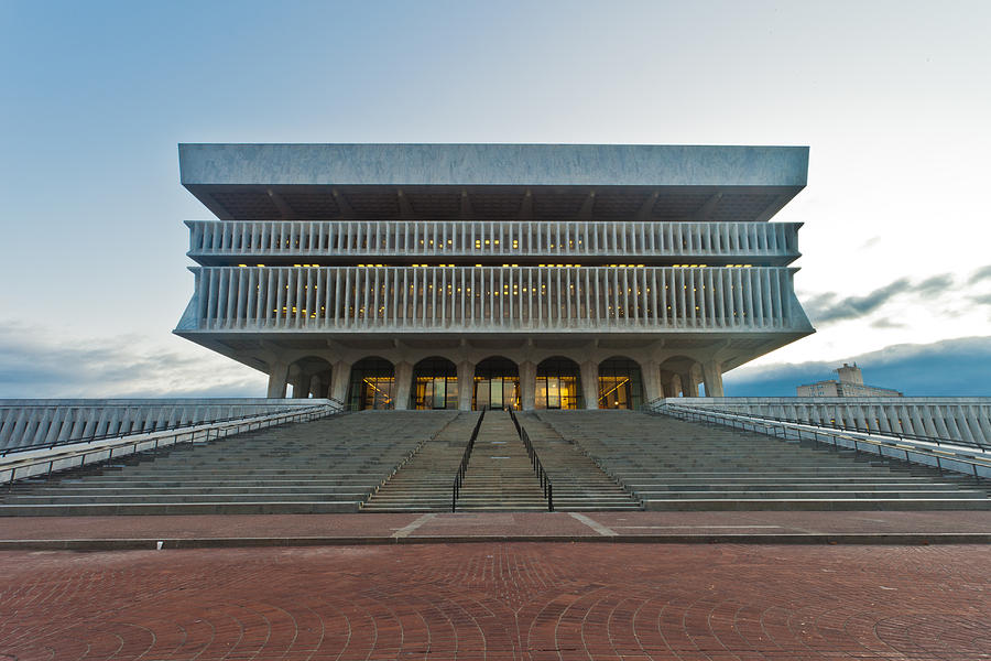 City Photograph - New York States Culture Education Center at Empire State Plaza by Jiayin Ma