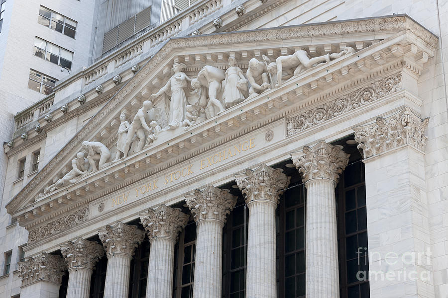 New York Stock Exchange I Photograph by Clarence Holmes