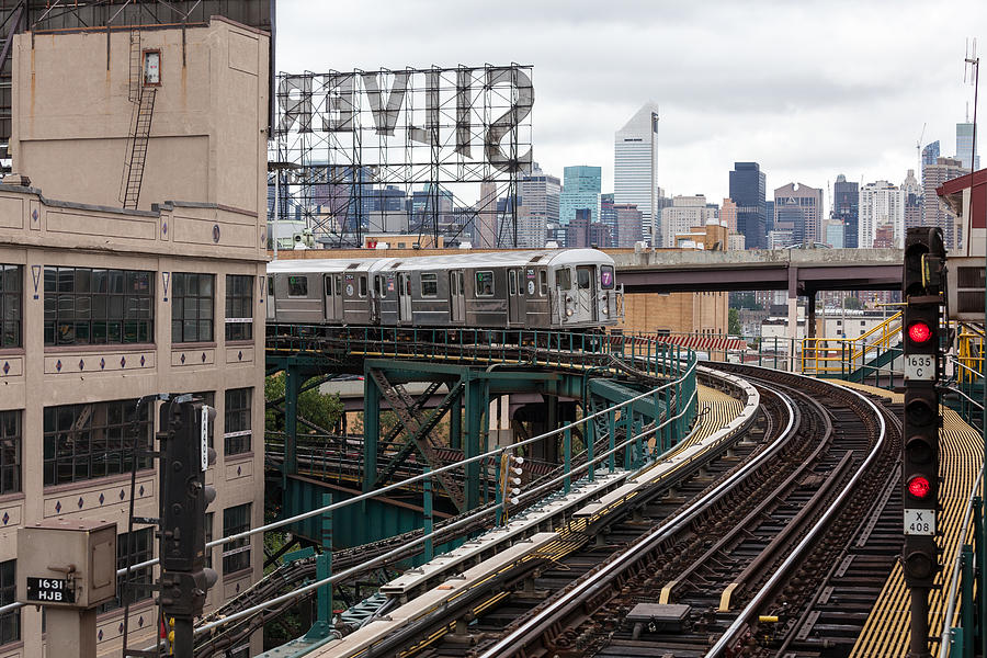 New York Subway 7 Photograph by Wolfgang Woerndl - Fine Art America