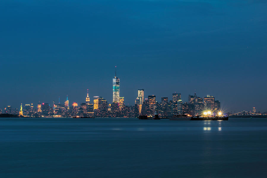 New York Twilight Photograph by Jonathan Davison