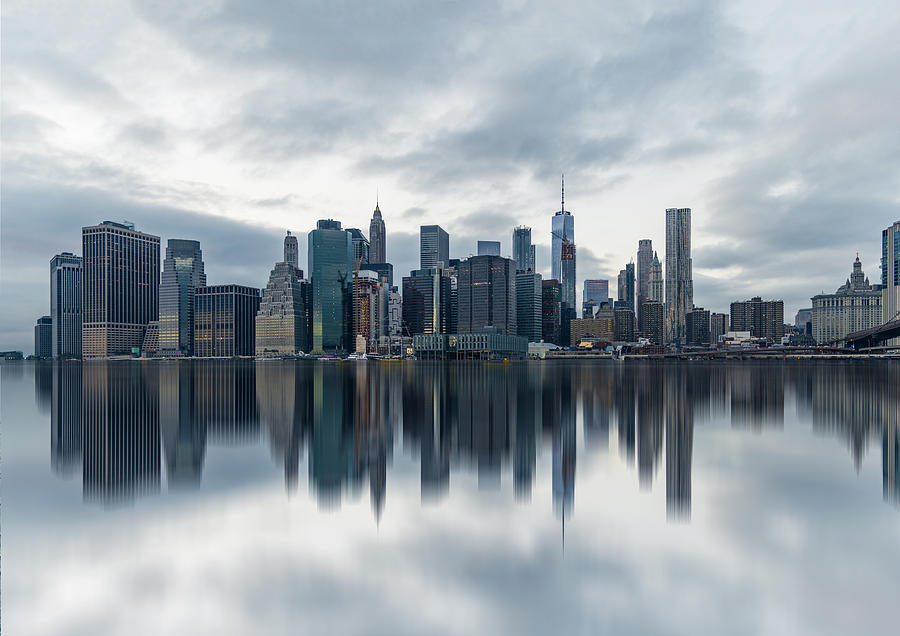 New York Urban Skyline Photograph by Dong Wenjie