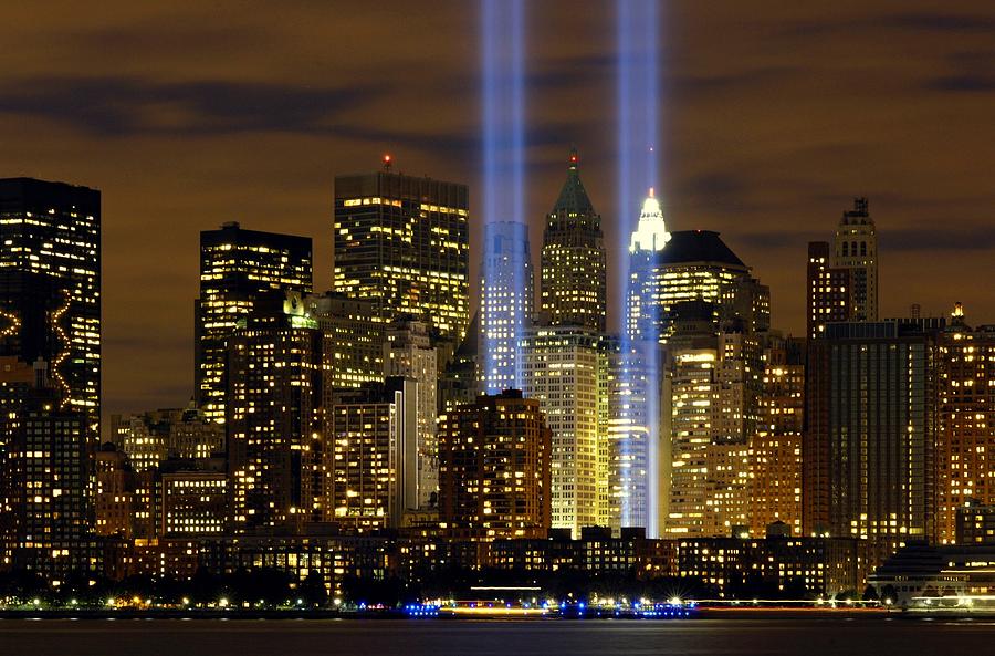 New York World Trade Center Tribute In Light Photograph by Movie Poster Prints