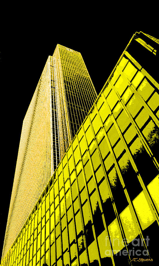 New York Yellow Photograph by Joseph J Stevens