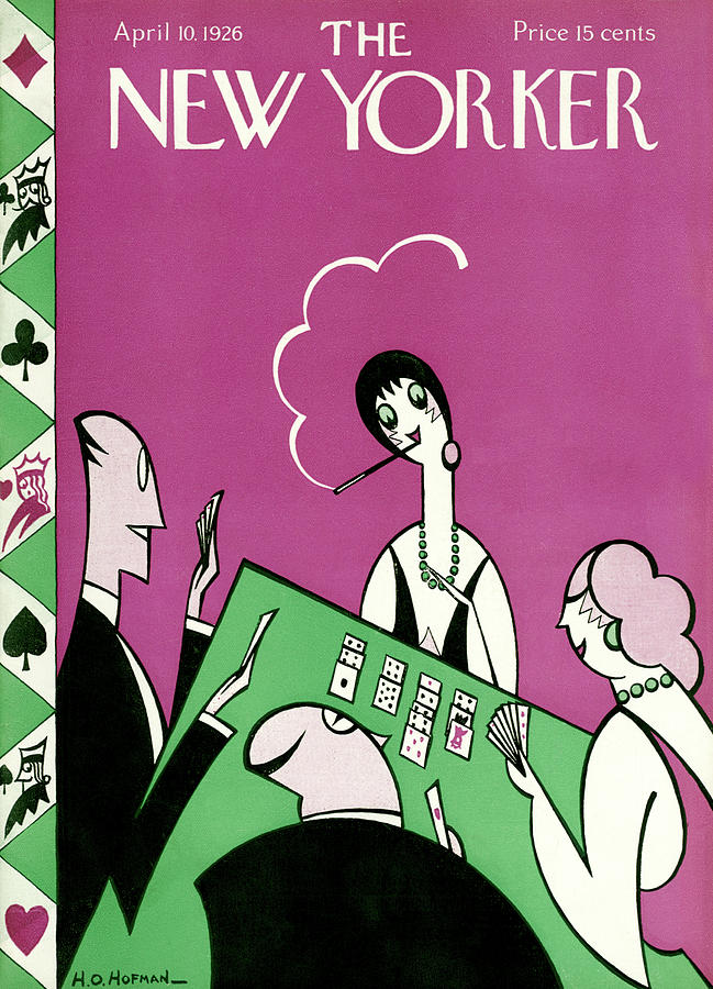 New Yorker April 10th, 1926 Painting by H O Hofman