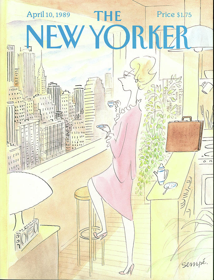 New Yorker April 10th, 1989 Painting by Jean-Jacques Sempe