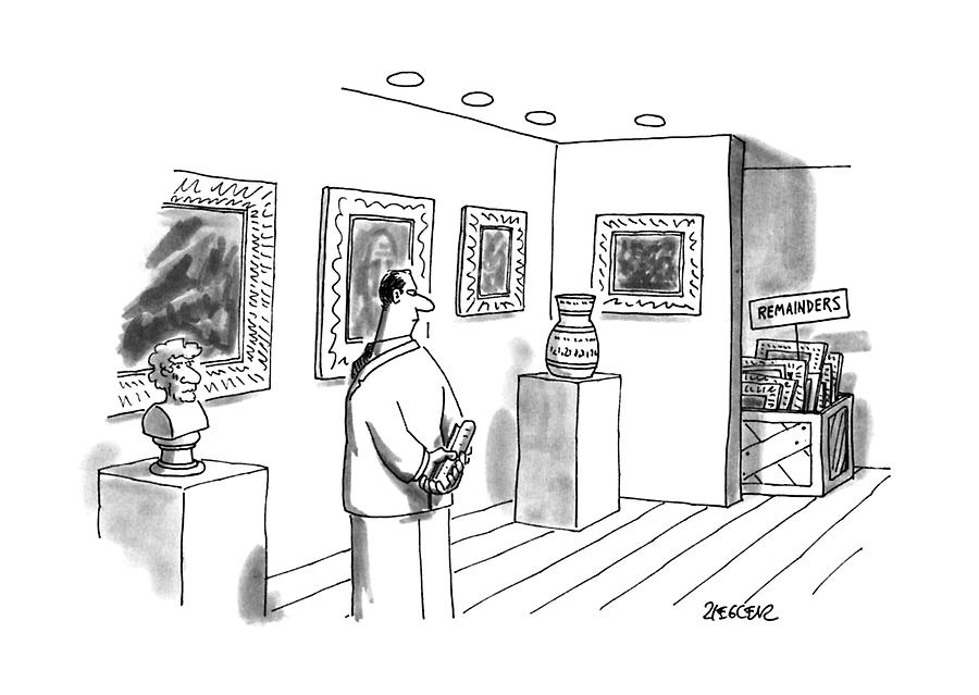 New Yorker April 10th, 1995 Drawing by Jack Ziegler