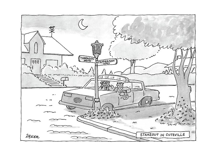 New Yorker April 10th, 2017 Drawing by Jack Ziegler New Yorker April 10th, 2017 Drawing by Jack Ziegler