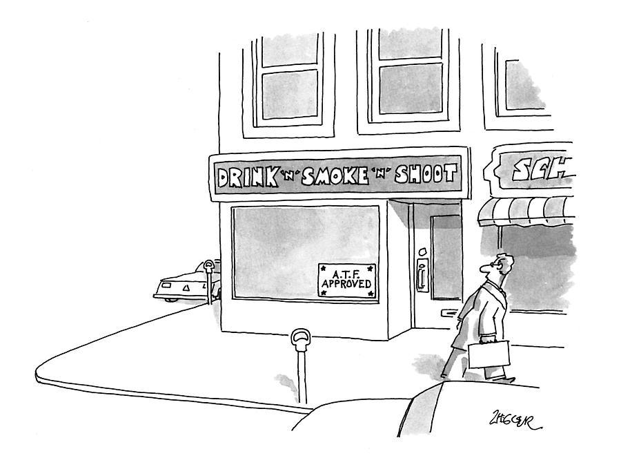 New Yorker April 12th, 1993 Drawing by Jack Ziegler