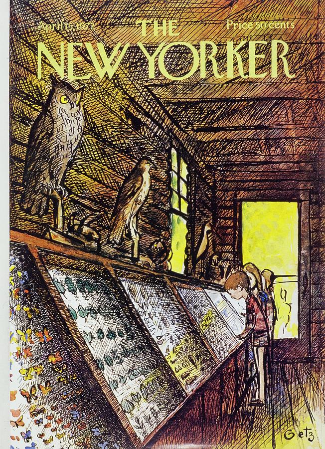 New Yorker April 15th 1972 Painting by Arthur Getz