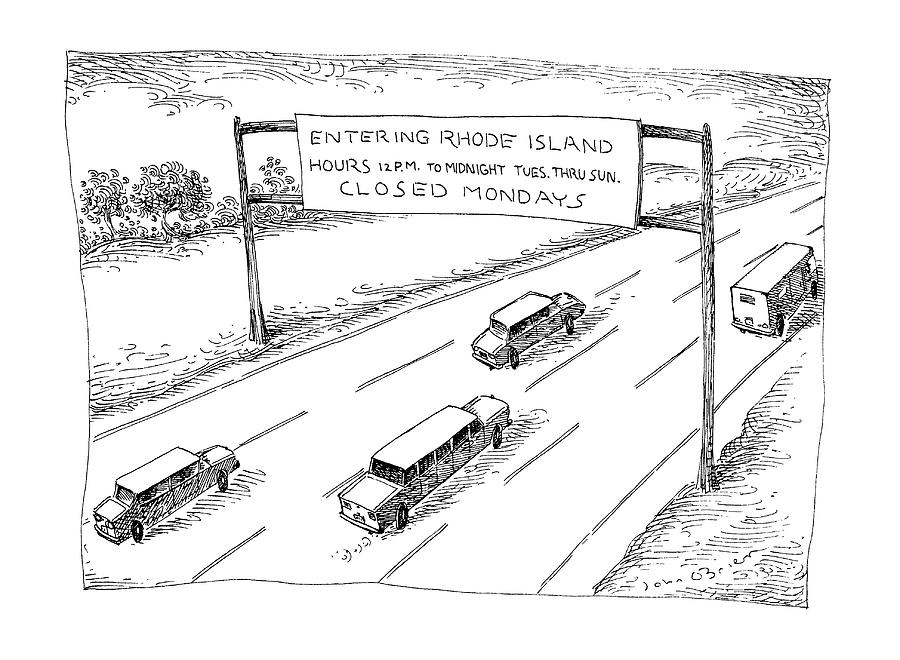 New Yorker April 1st, 1991 Drawing by John OBrien