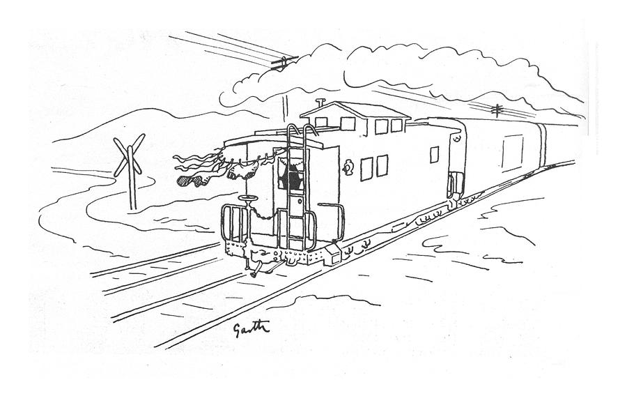 New Yorker April 22nd, 1944 Drawing by Garth Williams