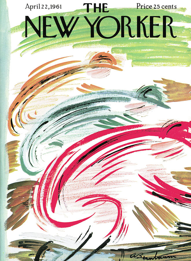 New Yorker April 22nd, 1961 Painting by Abe Birnbaum