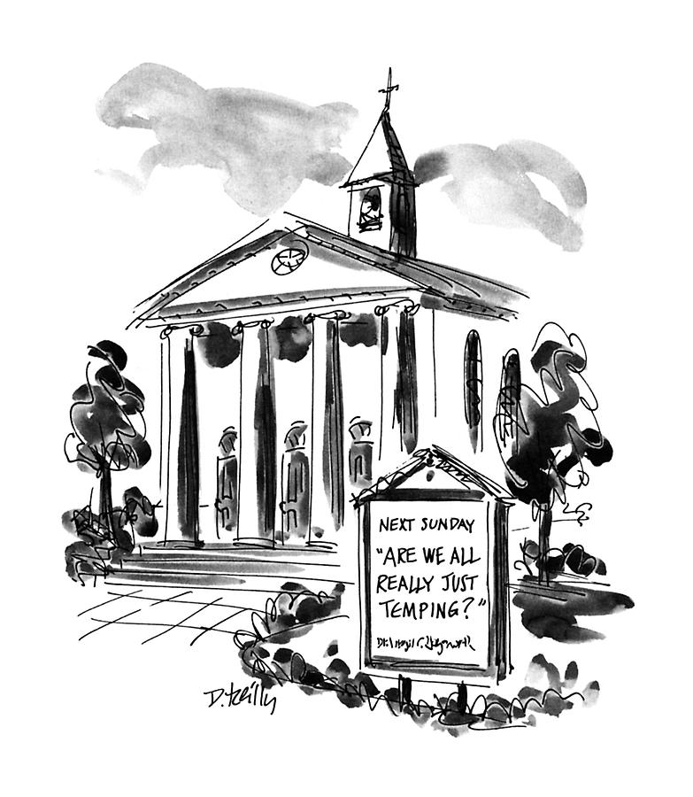 New Yorker April 22nd, 1996 Drawing by Donald Reilly