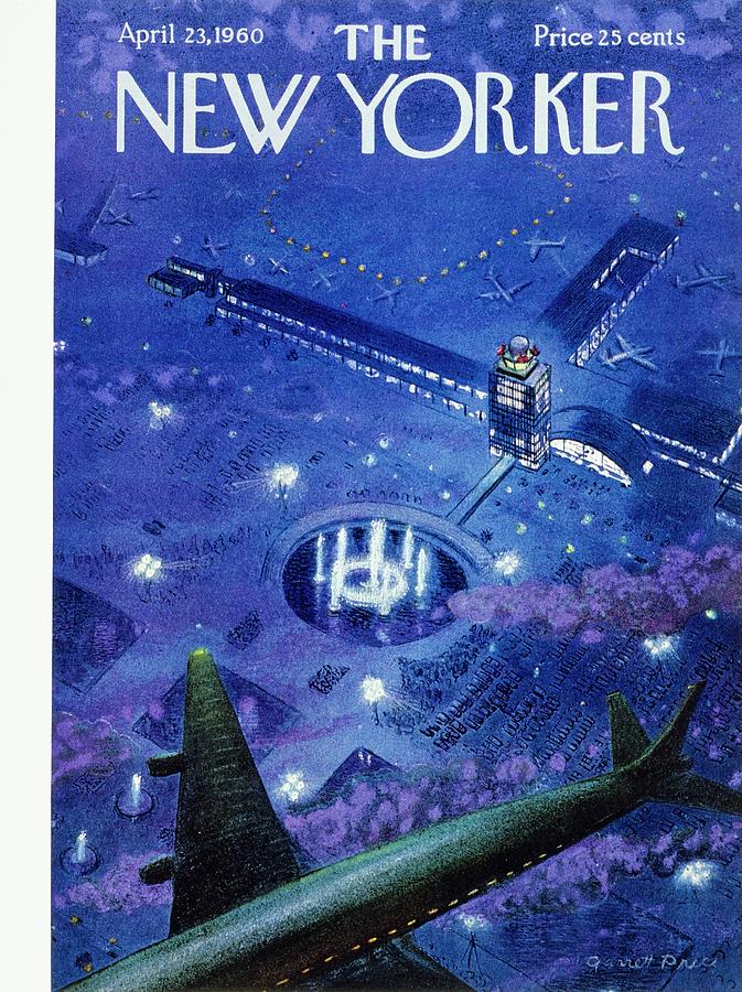 New Yorker April 23rd 1960 Painting by Garrett Price
