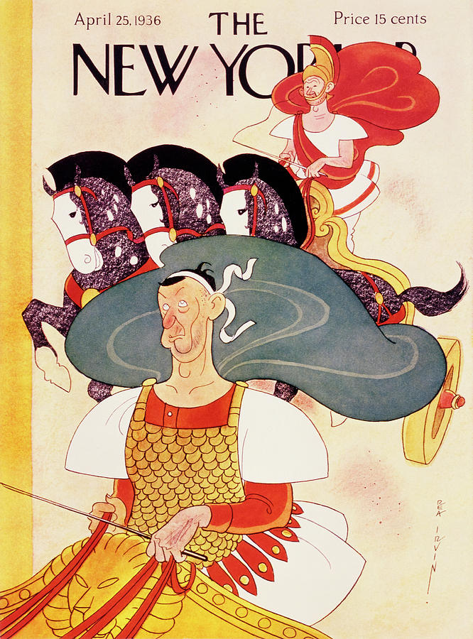 New Yorker April 25 1936 Painting by Rea Irvin