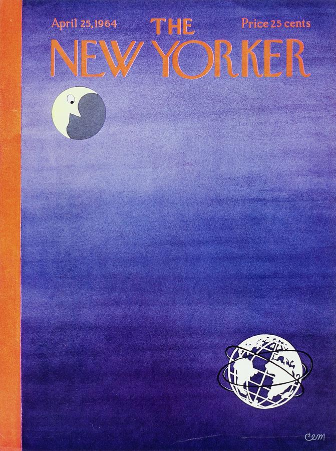 New Yorker April 25th 1964 Painting by Charles E Martin