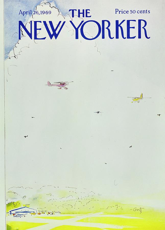 New Yorker April 26th 1969 Painting by Arthur Getz