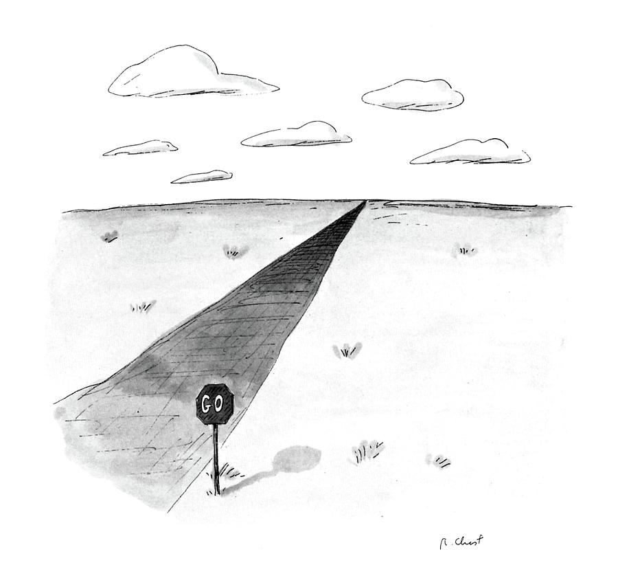New Yorker April 27th, 1987 Drawing by Roz Chast New Yorker April 27th, 1987 Drawing by Roz Chast