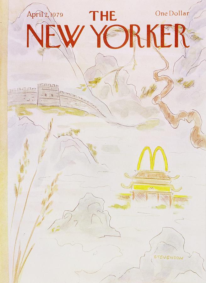 New Yorker April 2nd 1979 Painting by James Stevenson