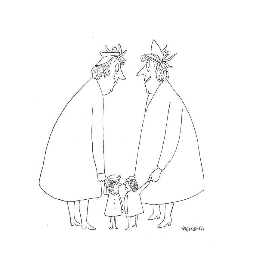 New Yorker April 3rd, 1943 Drawing by Saul Steinberg New Yorker April 3rd, 1943 Drawing by Saul Steinberg