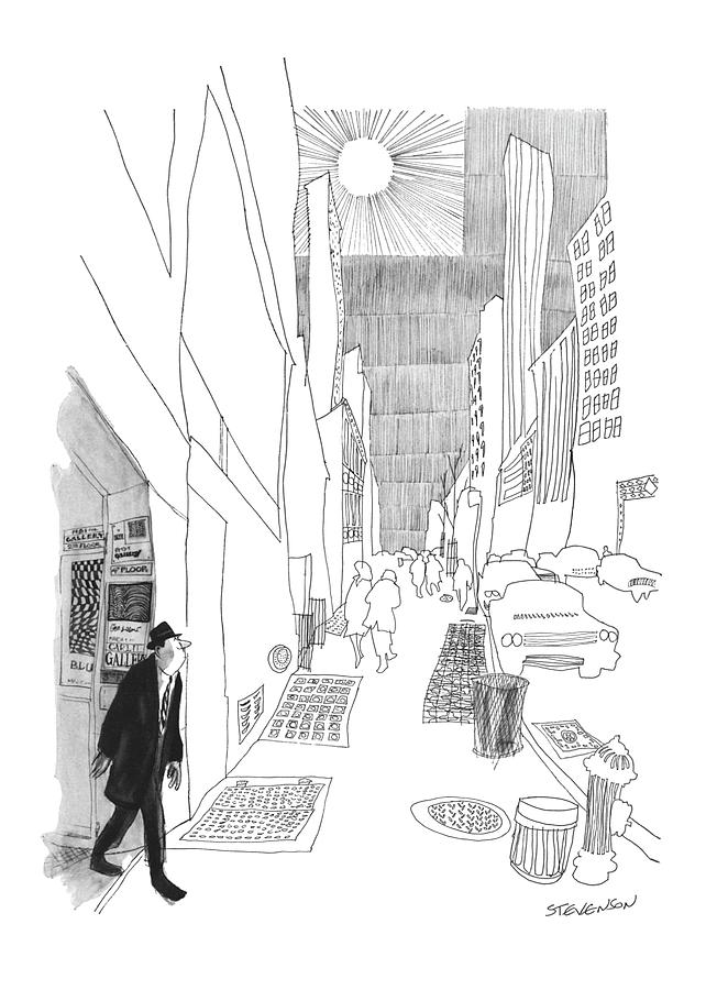 New Yorker April 3rd, 1965 Drawing by James Stevenson