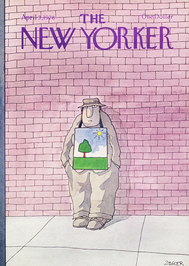 New Yorker April 3rd, 1978 Painting by Jack Ziegler