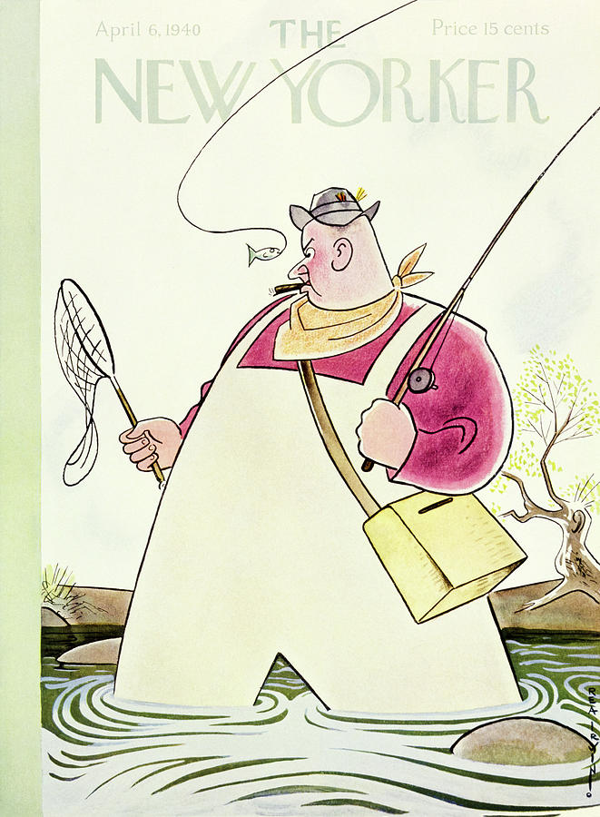 New Yorker April 6 1940 Painting by Rea Irvin