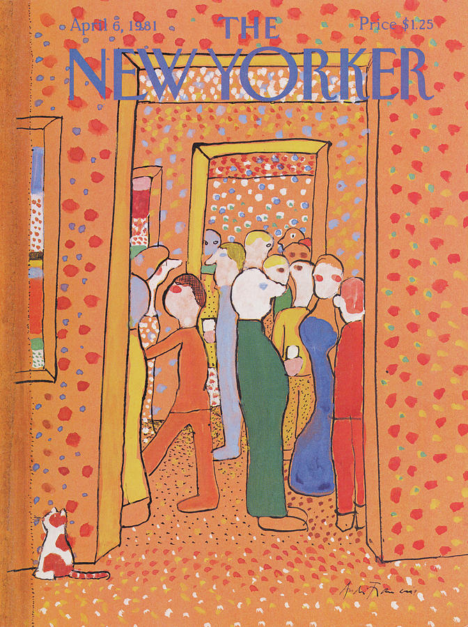 New Yorker April 6th, 1981 Painting by Andre Francois | Fine Art America