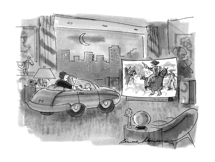 New Yorker April 9th, 1990 Drawing by Bernard Schoenbaum