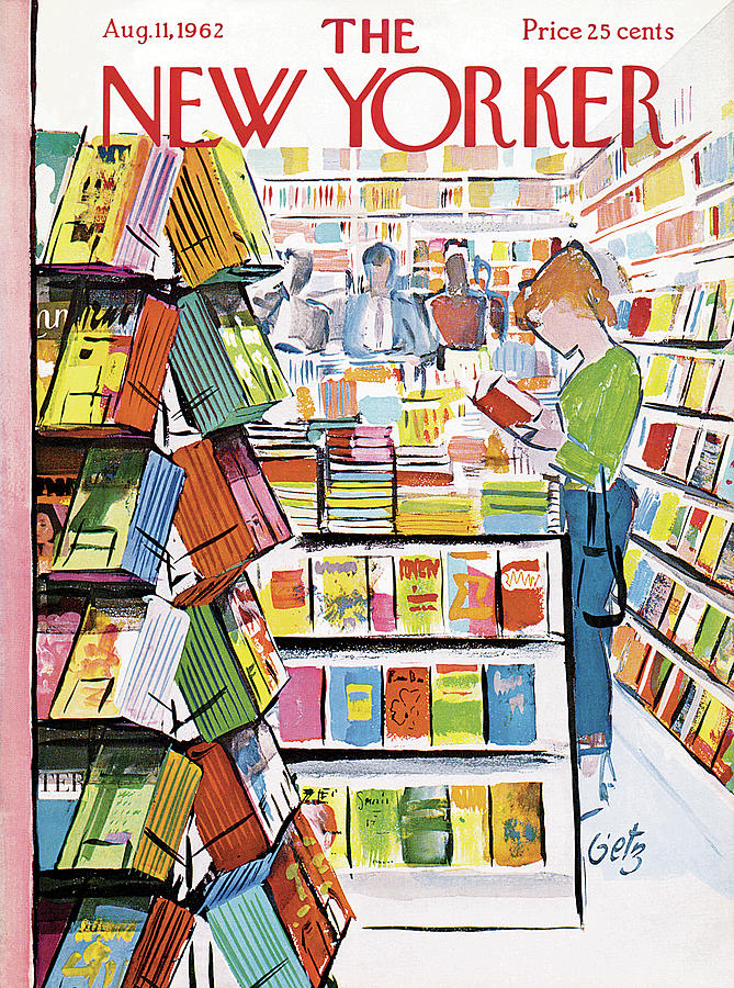 Book Painting - New Yorker August 11th, 1962 by Arthur Getz