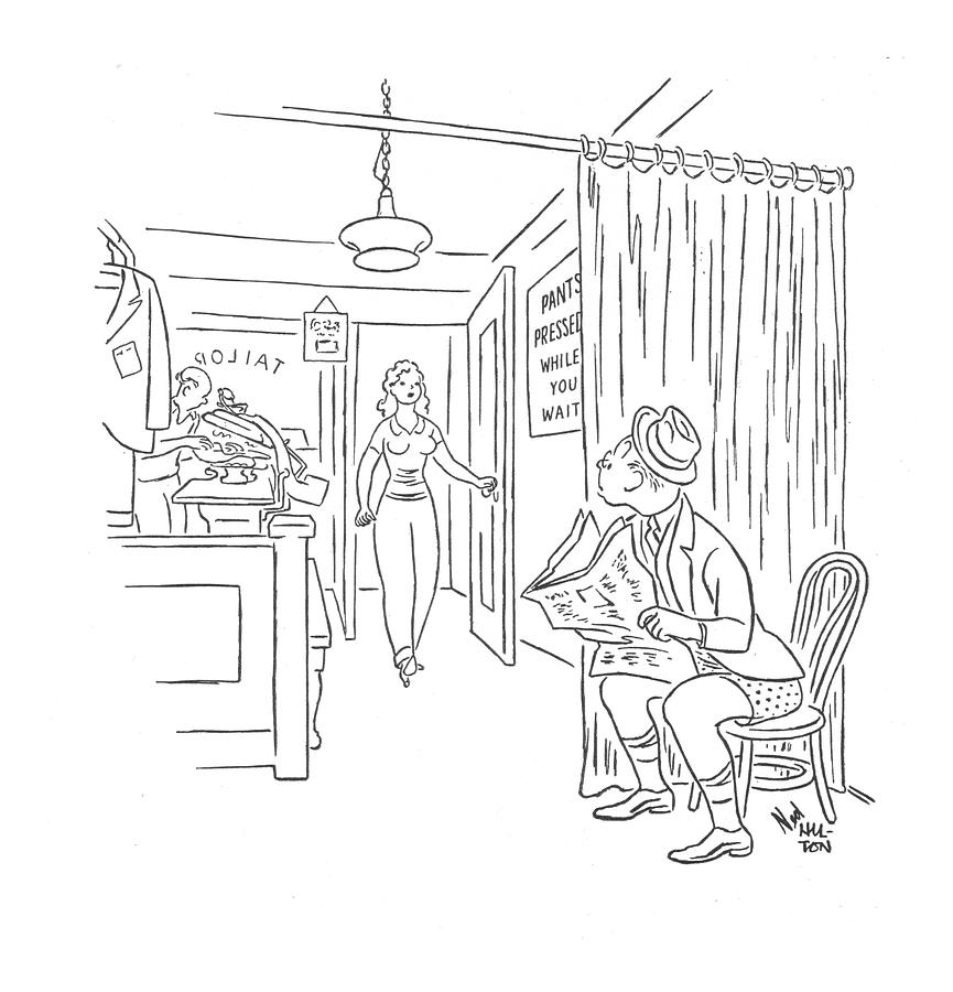 New Yorker August 16th, 1941 Drawing by Ned Hilton