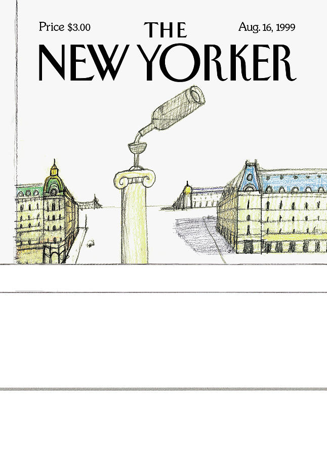New Yorker August 16th, 1999 Painting by Saul Steinberg