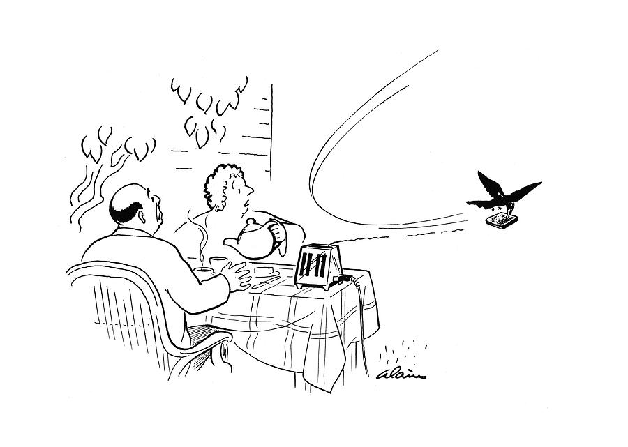 New Yorker August 19th, 1944 Drawing by  Alain