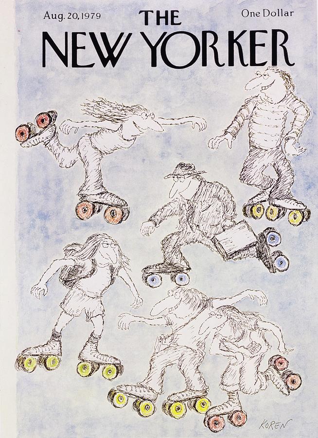 New Yorker August 20th 1979 Painting by Edward Koren