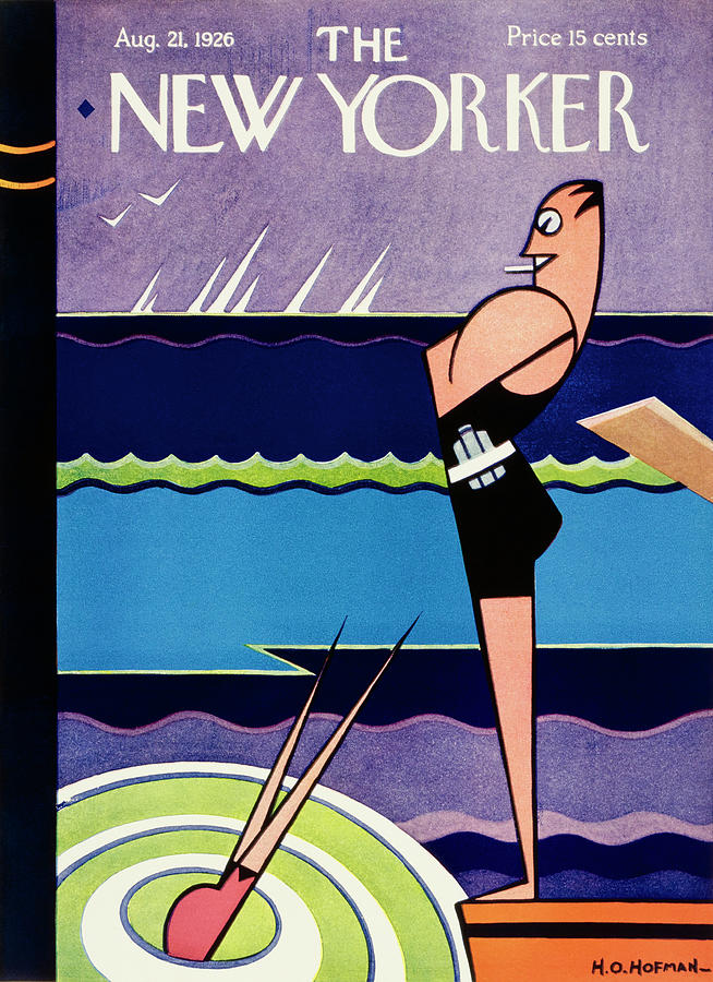 New Yorker August 21 1926 Painting by H O Hofman