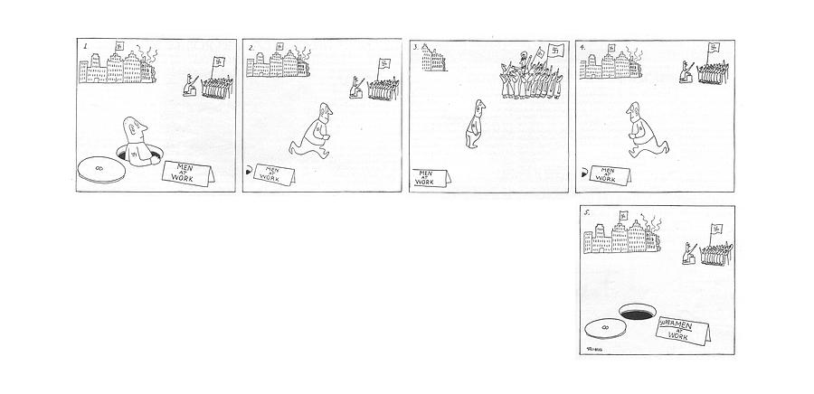 August 21st Drawing - New Yorker August 21st, 1943 by Saul Steinberg August 21st Drawing - New Yorker August 21st, 1943 by Saul Steinberg