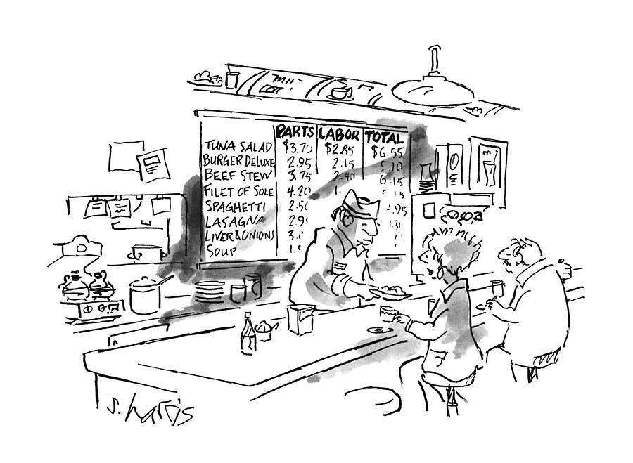 New Yorker August 21st, 1995 Drawing by Sidney Harris