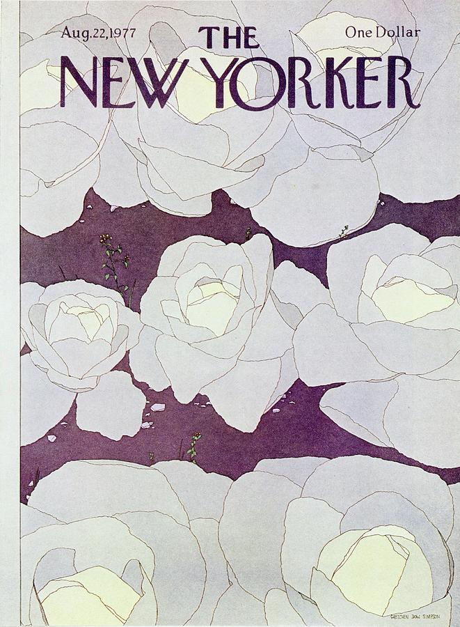 New Yorker August 22nd 1977 Painting by Gretchen Dow Simpson