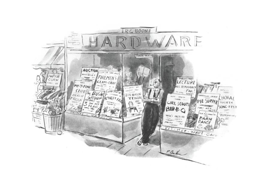 New Yorker August 24th, 1940 Drawing by Perry Barlow