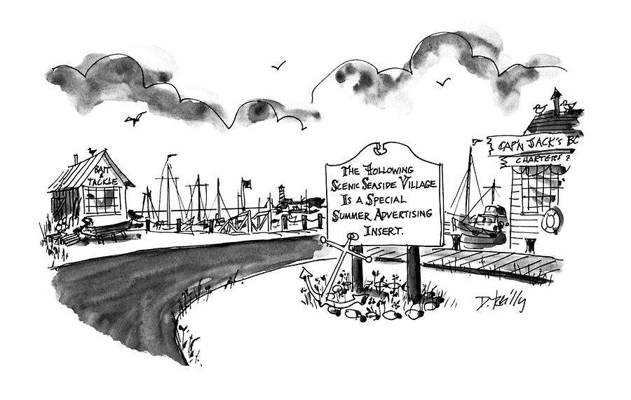 New Yorker August 24th, 1992 Drawing by Donald Reilly