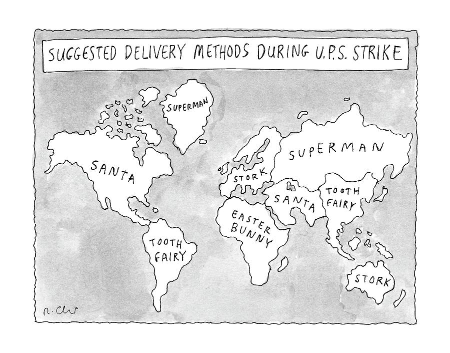 New Yorker August 25th, 1997 Drawing by Roz Chast