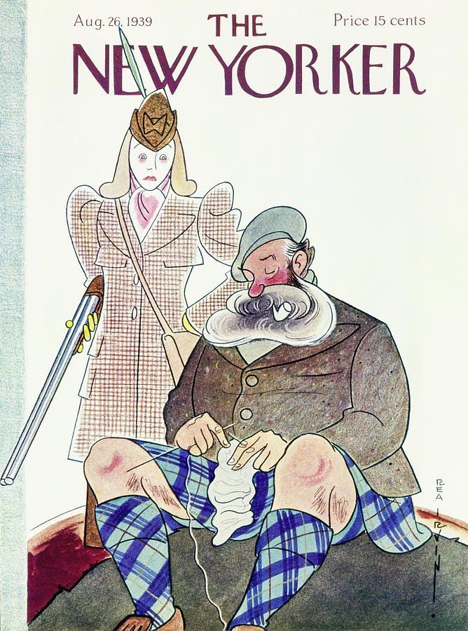 New Yorker August 26 1939 Painting by Rea Irvin