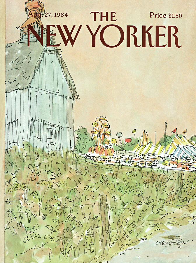 New Yorker August 27th, 1984 Painting by James Stevenson New Yorker August 27th, 1984 Painting by James Stevenson