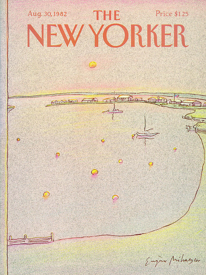 New Yorker August 30th, 1982 Painting by Eugene Mihaesco