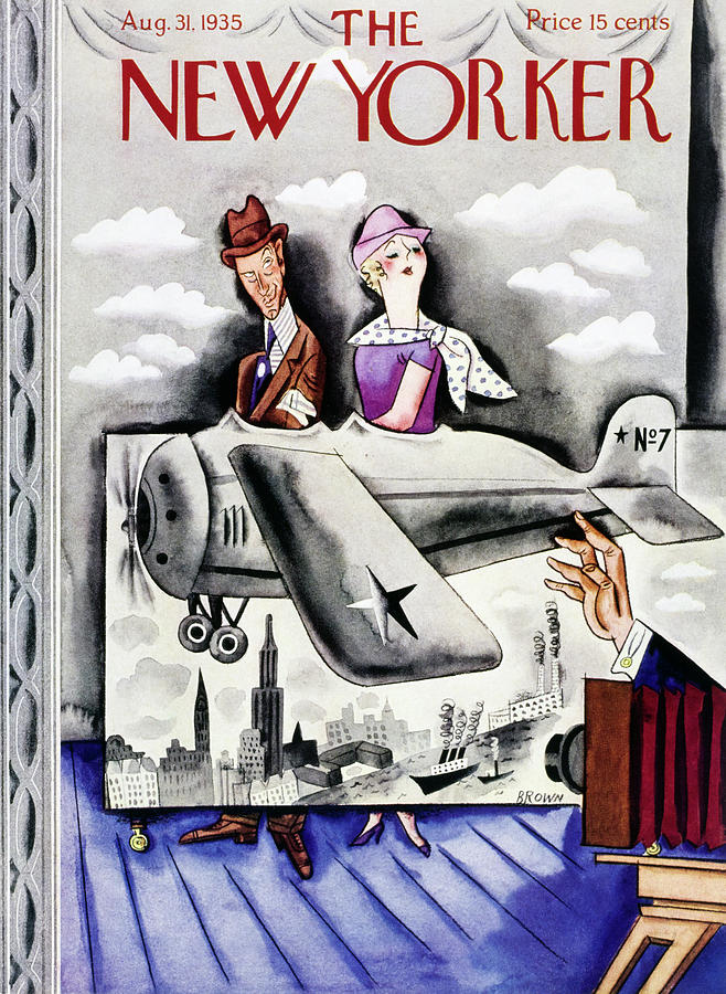 New Yorker August 31 1935 Painting by Harry Brown