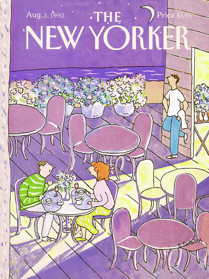 New Yorker August 3rd, 1992 Painting by Devera Ehrenberg