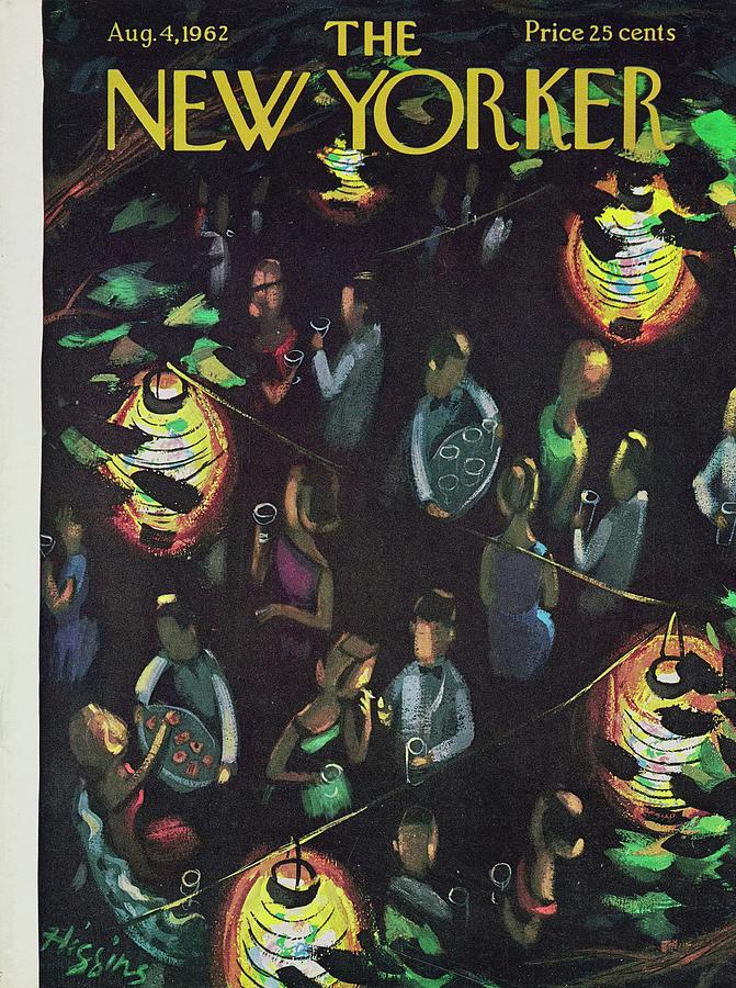 New Yorker August 4th 1962 Painting by Donald Higgins