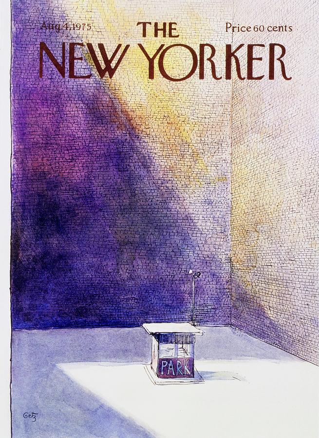 New Yorker August 4th 1975 Painting by Arthur Getz